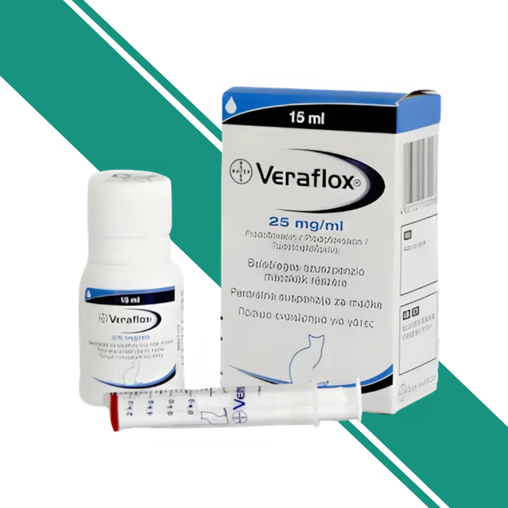 Veraflox 25mg/ml Oral Suspension for Cats